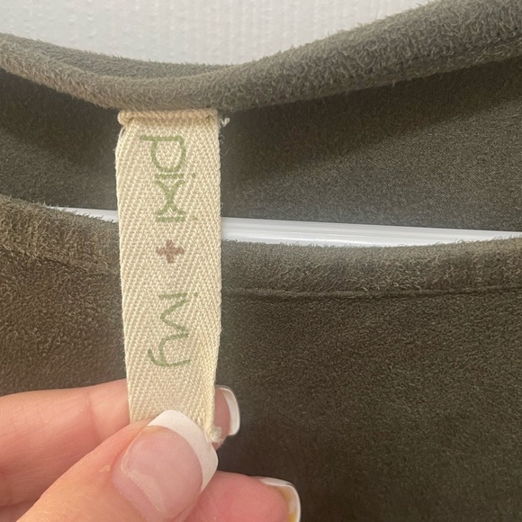 Pixi and ivy top small green cold shoulder - Picture 4 of 15